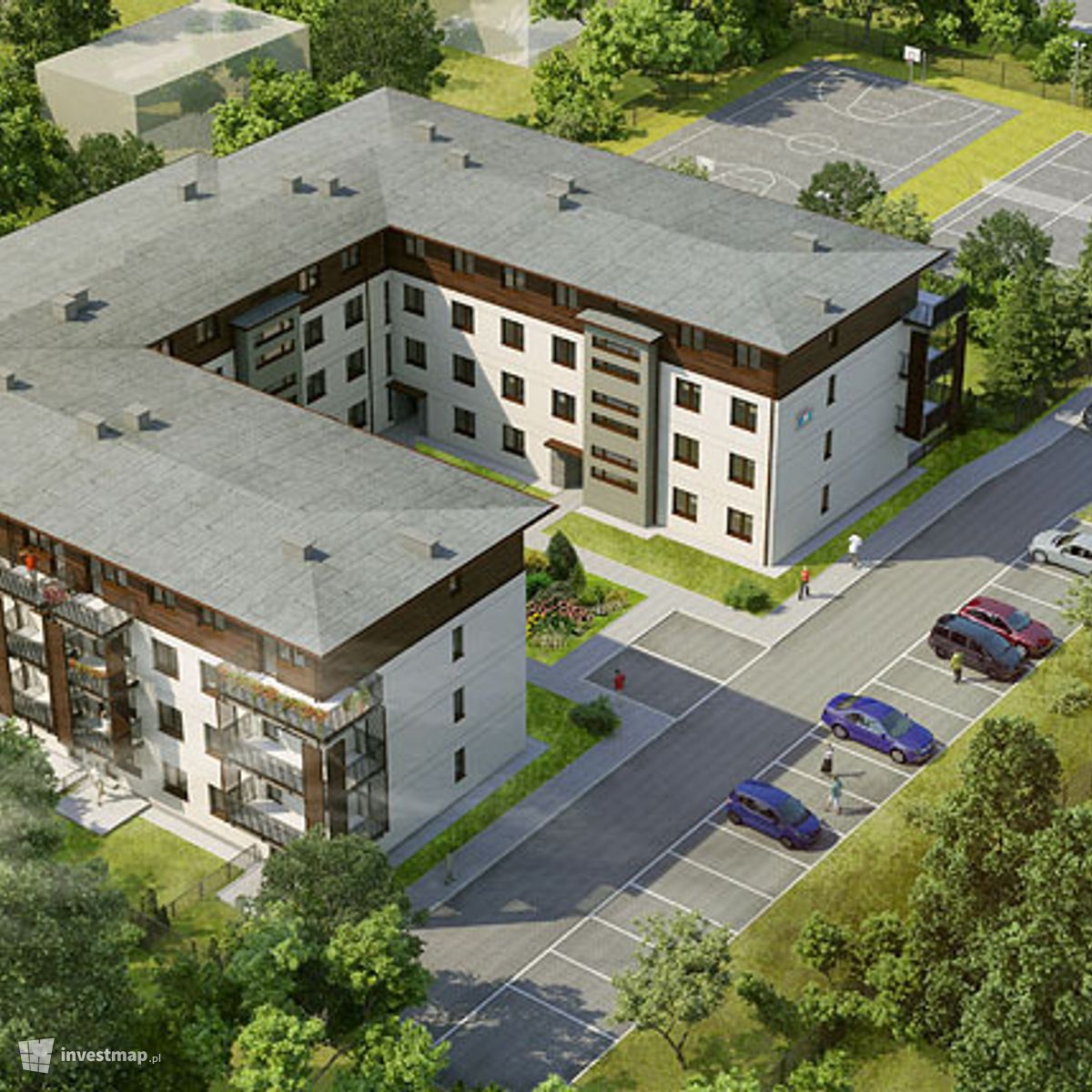 Lublin Budynek Wielorodzinny Green Residence Investmap Pl