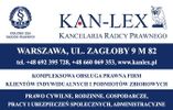 Kancelaria Radcy Prawnego Kan-Lex Krzysztof Kańczugowski