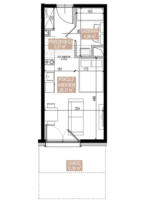 Rzut Apartamenty Świeradowska - SWA-2-02