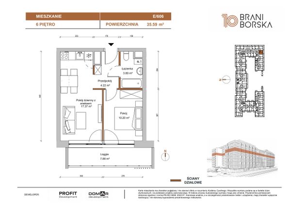 Rzut Braniborska 10 - BN10_E_606