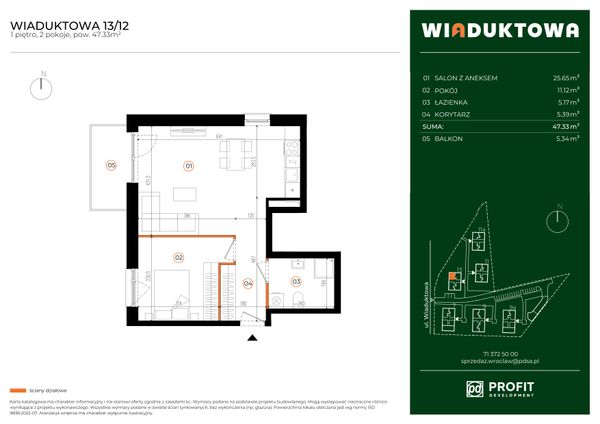 Rzut Wiaduktowa - WI_13_12