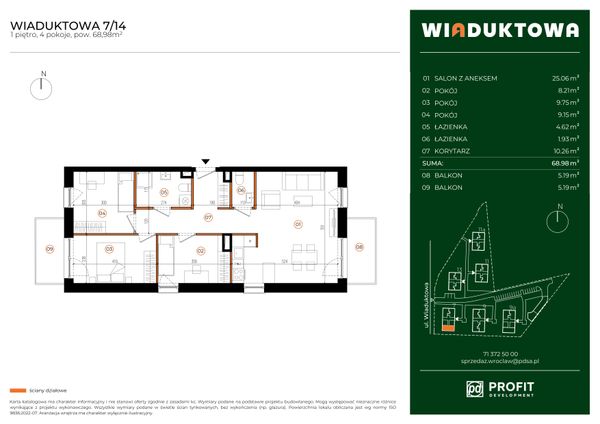 Rzut Wiaduktowa - WI_7_14