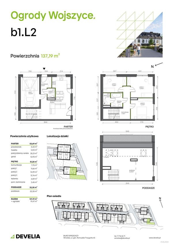 Rzut Ogrody Wojszyce - B01-L2