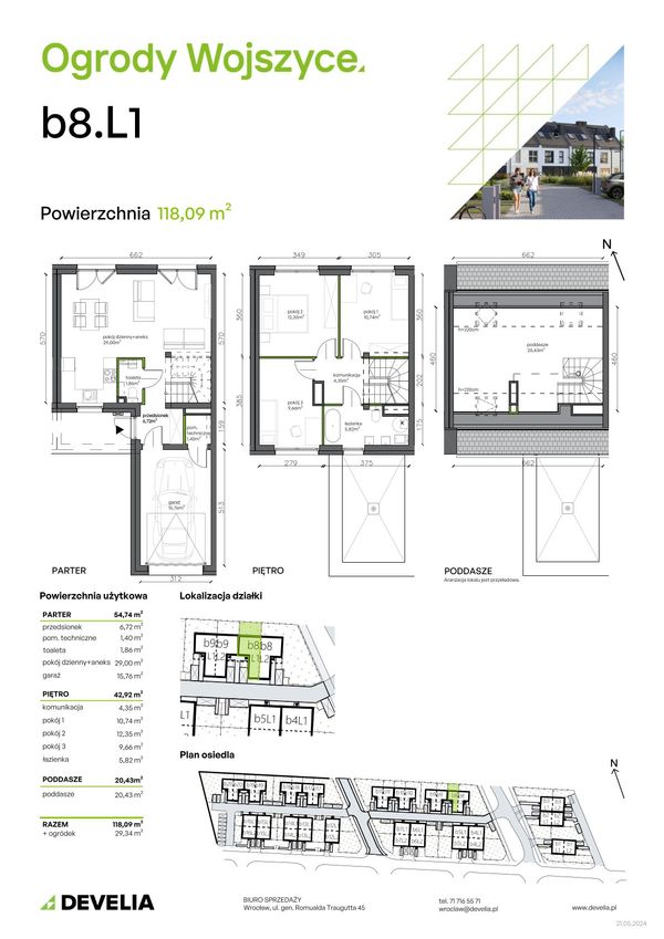 Rzut Ogrody Wojszyce - B08-L1