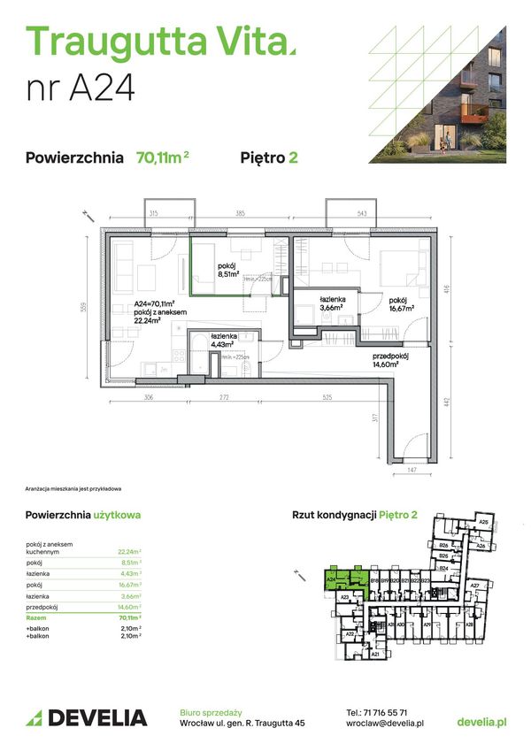 Rzut Traugutta Vita - A24