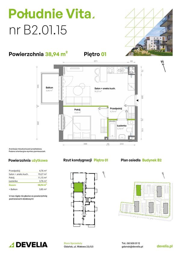 Rzut Południe Vita - B2-01-15