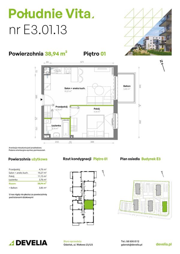 Rzut Południe Vita - E3-01-13