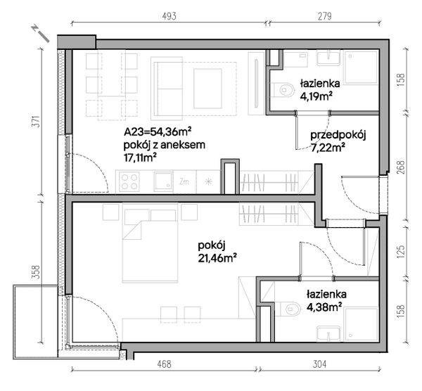 Rzut Traugutta Vita - A23