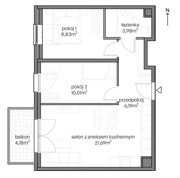 Rzut Niepołomicka Vita - A/4/51