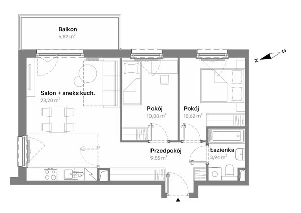 Rzut Południe Vita - B2.02.26