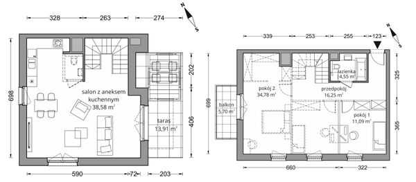 Rzut Ceglana Park - B7/A/59/M