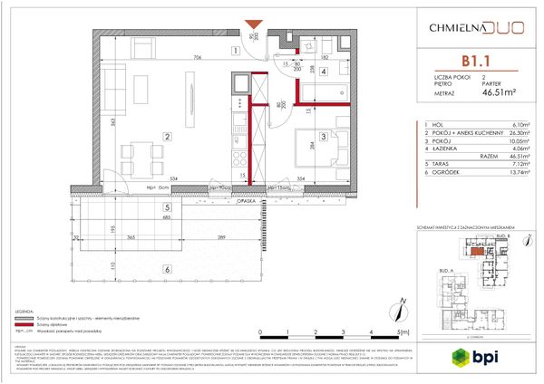 Rzut Chmielna Duo - B1.1