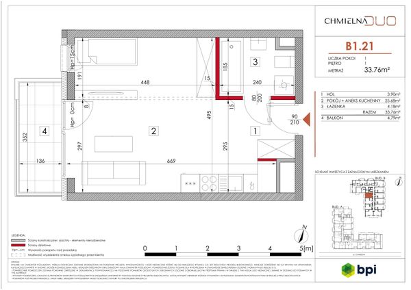 Rzut Chmielna Duo - B1.21