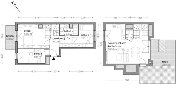 Rzut Ceglana Park - B6/B/13