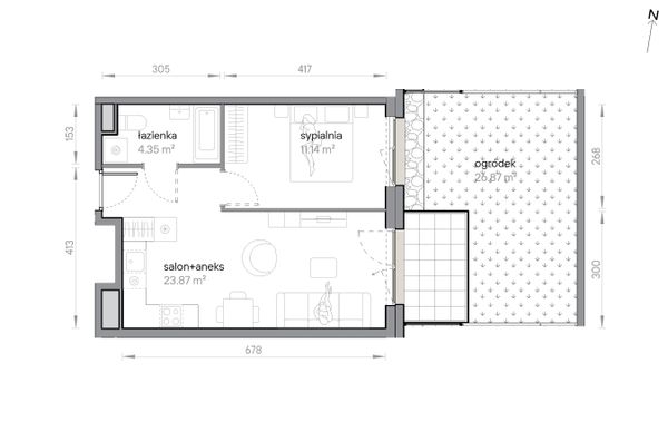 Rzut Przy Parku Vita - M2/3/0/06