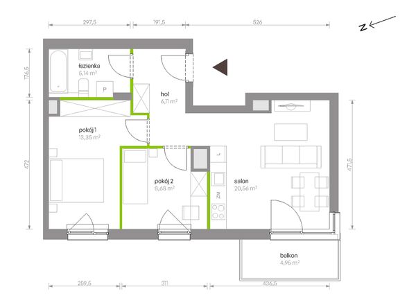 Rzut Bemowo Vita - A1.3B62