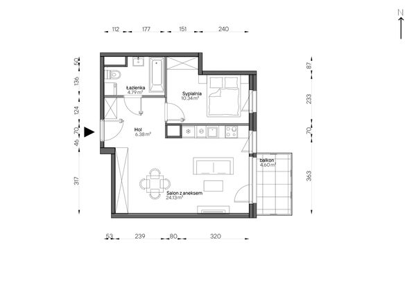 Rzut Aleje Praskie - 009/8