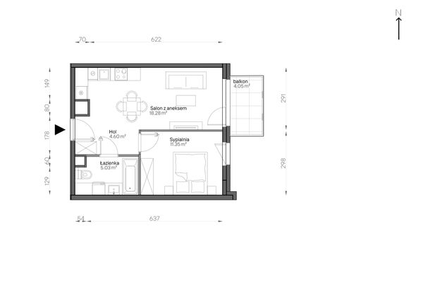 Rzut Aleje Praskie - 020/8