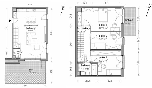 Rzut Ceglana Park - B5/A/37