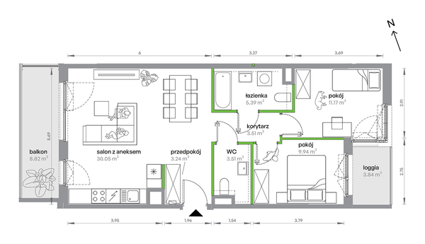 Rzut M Bemowo - AB0201/4