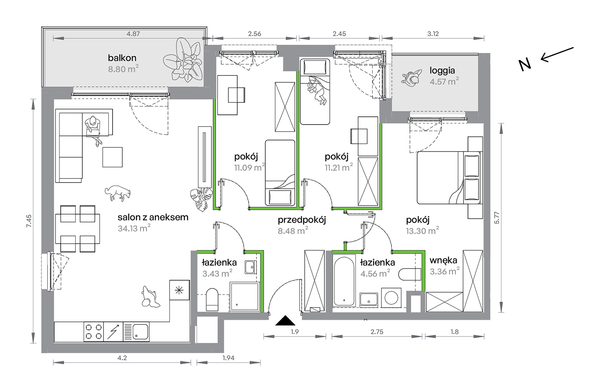 Rzut M Bemowo - BA0301/4