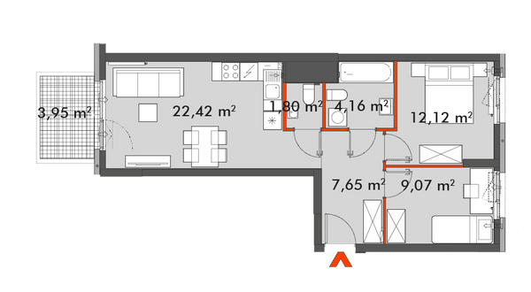 Rzut Splot Wola - F1.A.01.04