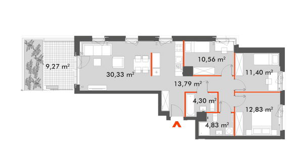 Rzut Splot Wola - F1.C.01.07