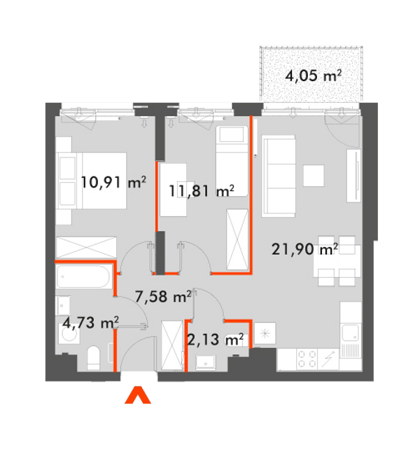 Rzut Splot Wola - F1.C.05.10
