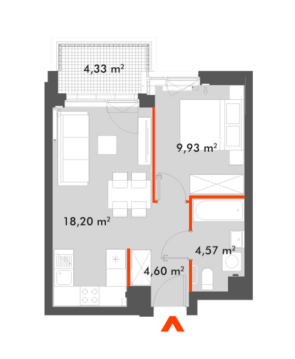 Rzut Splot Wola - F1.C.05.02