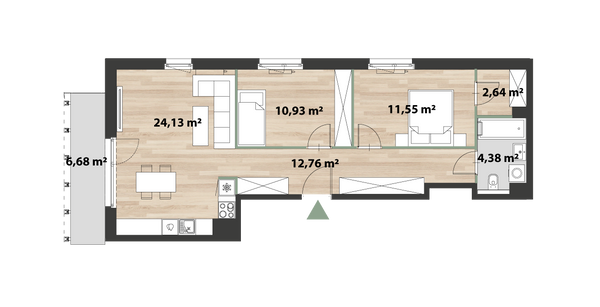 Rzut Bukowińska Mokotów - F1.A.08.08