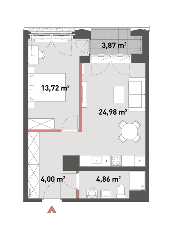 Rzut Żelazna 54 - A.06.12