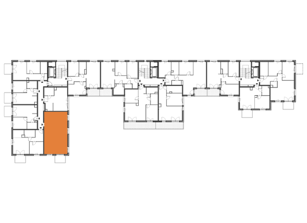 Rzut Apartamenty Portowa - A.01.05