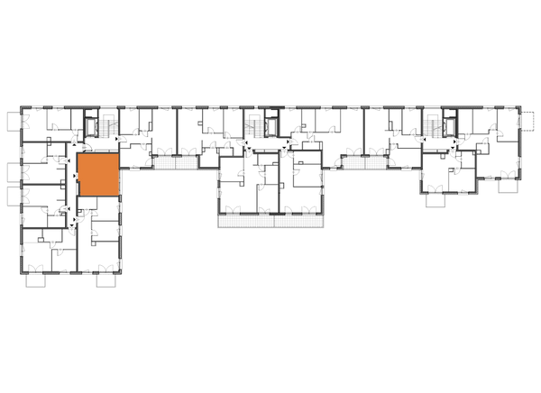 Rzut Apartamenty Portowa - A.01.06