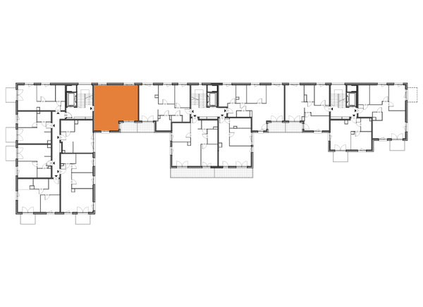 Rzut Apartamenty Portowa - A.01.07