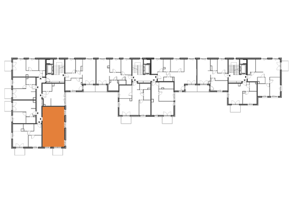 Rzut Apartamenty Portowa - A.03.05