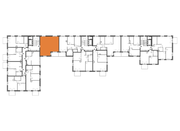 Rzut Apartamenty Portowa - A.03.07
