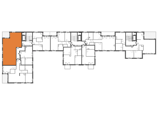 Rzut Apartamenty Portowa - A.07.01