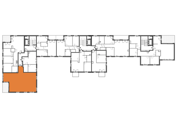 Rzut Apartamenty Portowa - A.07.02