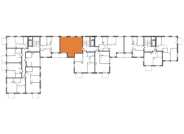Rzut Apartamenty Portowa - B.02.01