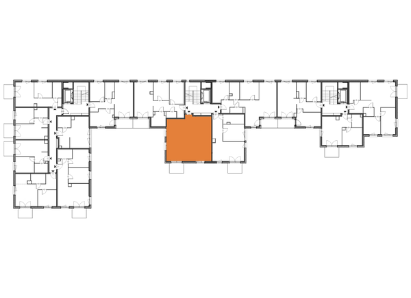 Rzut Apartamenty Portowa - B.02.02