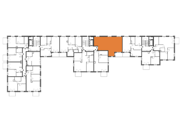 Rzut Apartamenty Portowa - B.03.04