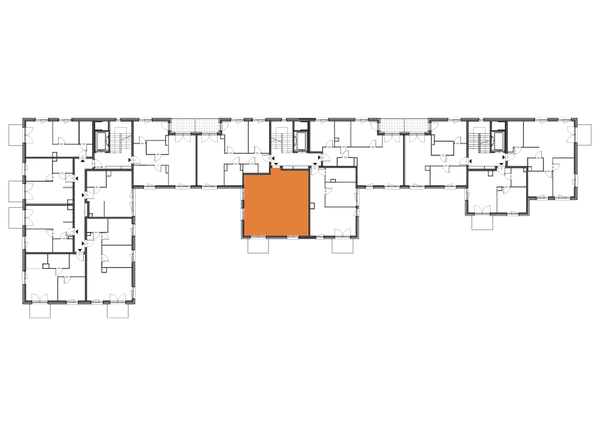Rzut Apartamenty Portowa - B.04.02