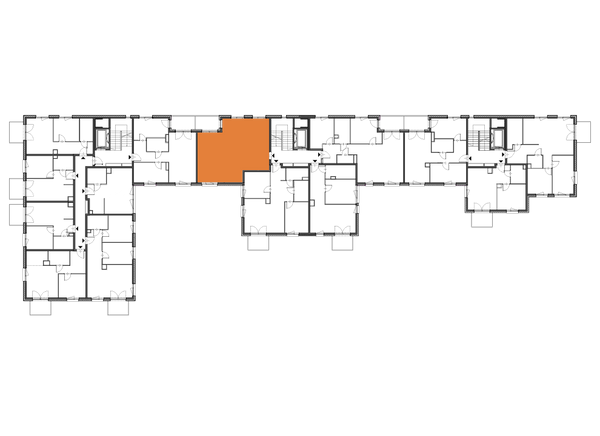 Rzut Apartamenty Portowa - B.05.01