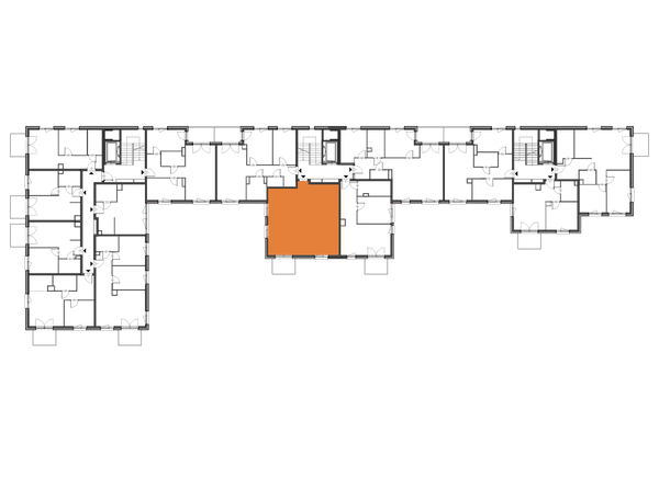 Rzut Apartamenty Portowa - B.05.02