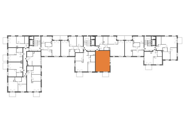 Rzut Apartamenty Portowa - B.05.03