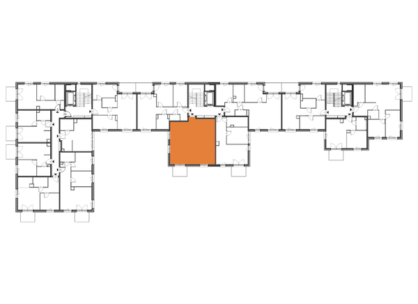 Rzut Apartamenty Portowa - B.06.02