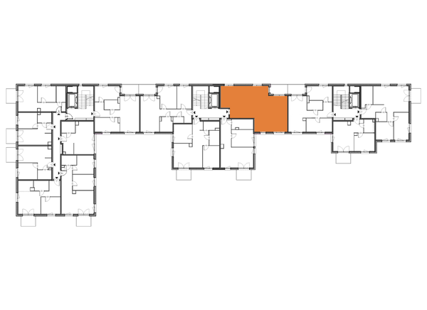 Rzut Apartamenty Portowa - B.06.04