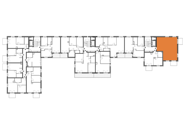 Rzut Apartamenty Portowa - C.01.03