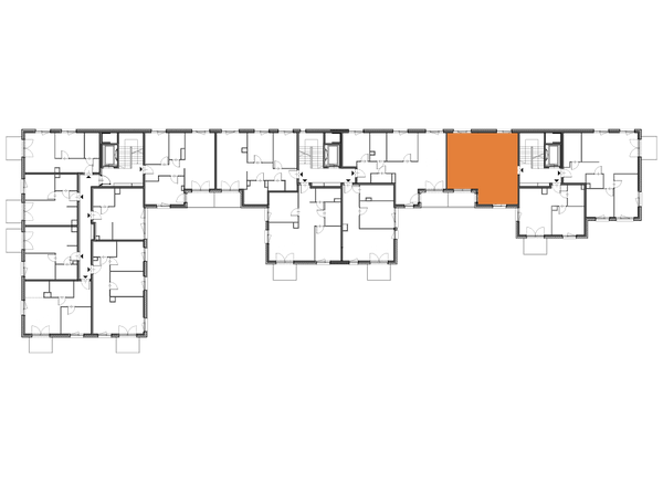 Rzut Apartamenty Portowa - C.02.01
