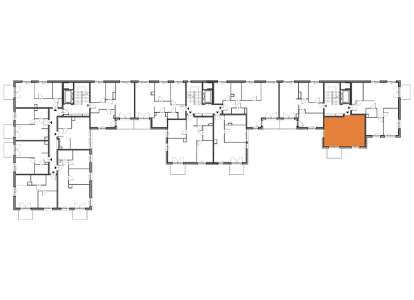 Rzut Apartamenty Portowa - C.02.02